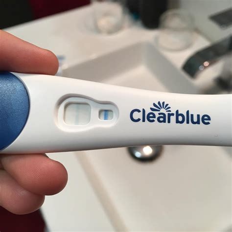 embarazo clear blue positiva